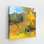 Forêt d'automne - peinture sur toile tendue-189590101