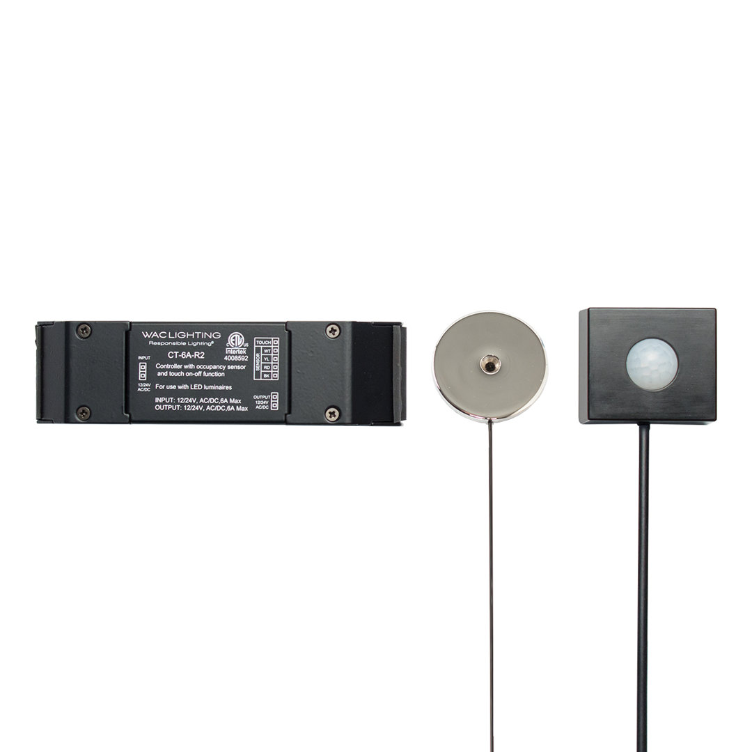 Touch On/Off Control and Occupancy Sensor Timer WAC Lighting