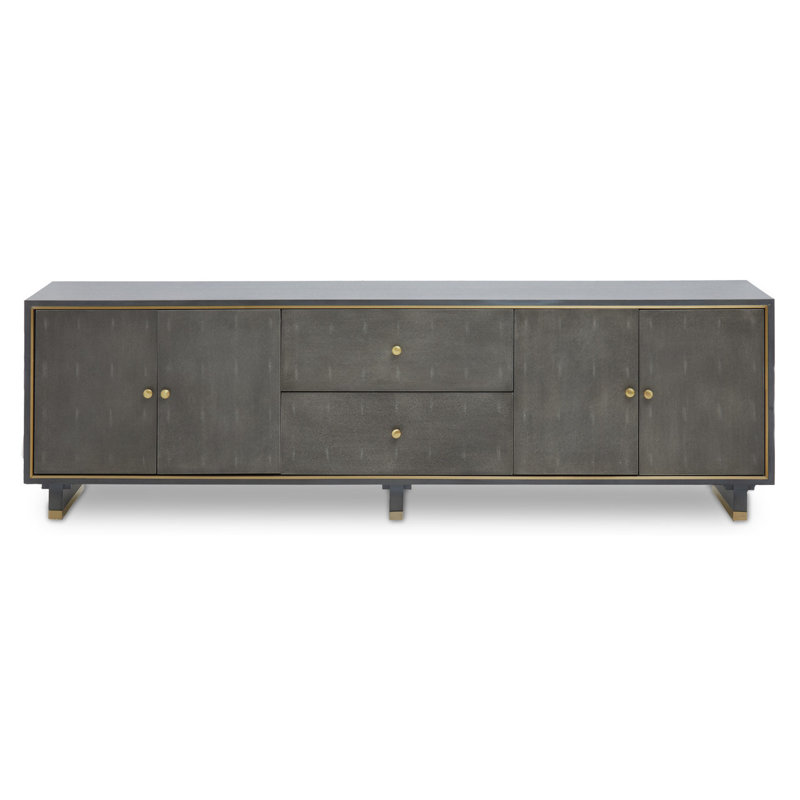 Kumbhar Unfinished TV Stand for TVs up to 48"