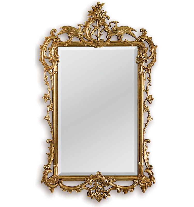 The Whitmore Flat Beveled Wall Mirror, 54" x 30" 