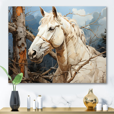 " Beige Horse Spirit Of Equus "