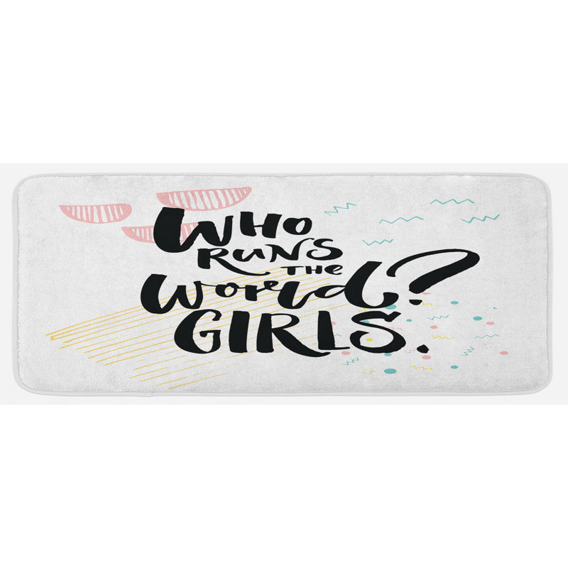 Tapis de cuisine féministe