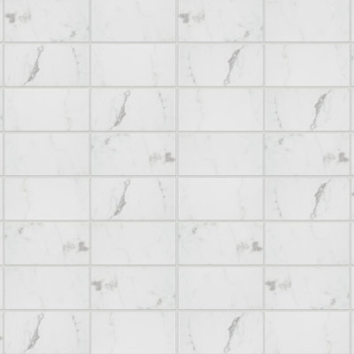 Classico Carrara 3" x 6" Ceramic Subway Tile