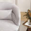 Fauteuil demi-tonneau pivotant moderne ultra-doux de 29 po de largeur avec coussin-1025228960