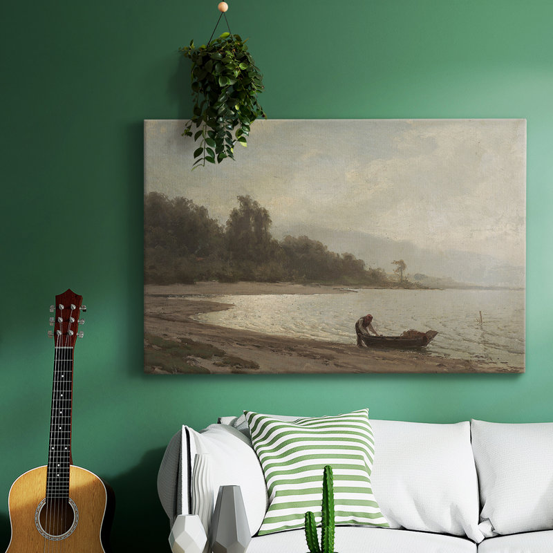 Impression nautique rétro - CX, H 25 po x l 37 po x P 1,5 po, Toile tendue