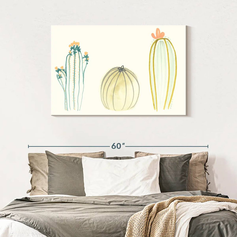 Harnek Funky Succulents IV, H 30 po x l 45 po