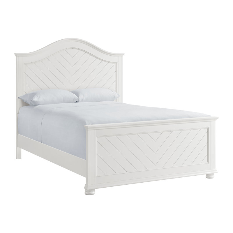 Schauer Queen Panel Bed In White