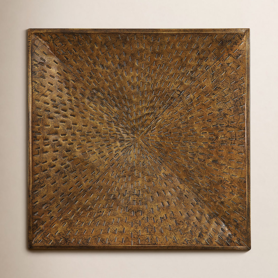 Traditional Abstract Wall Decor on Metal Birch Lane™