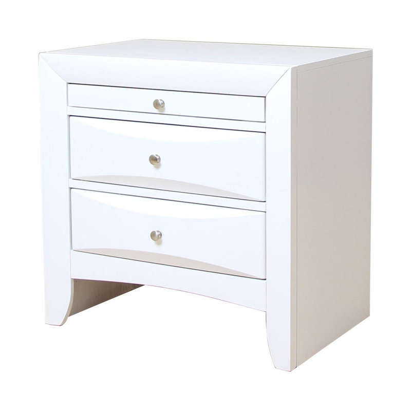 Table de chevet 2 tiroirs Gitane