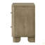 Table de chevet style transitionnel 1pc avec 2 tiroirs de rangement
