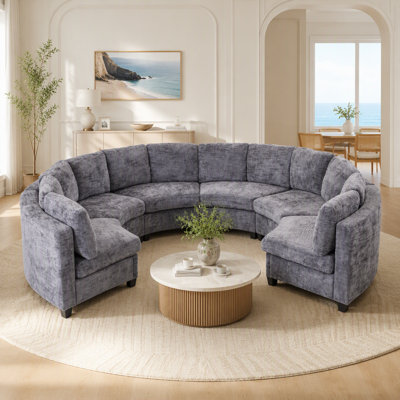 Upholstered 111.7 " Chenille Sectional