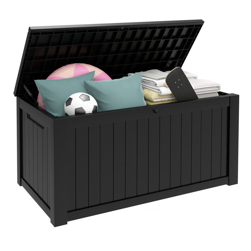 833L Deck Box, Black
