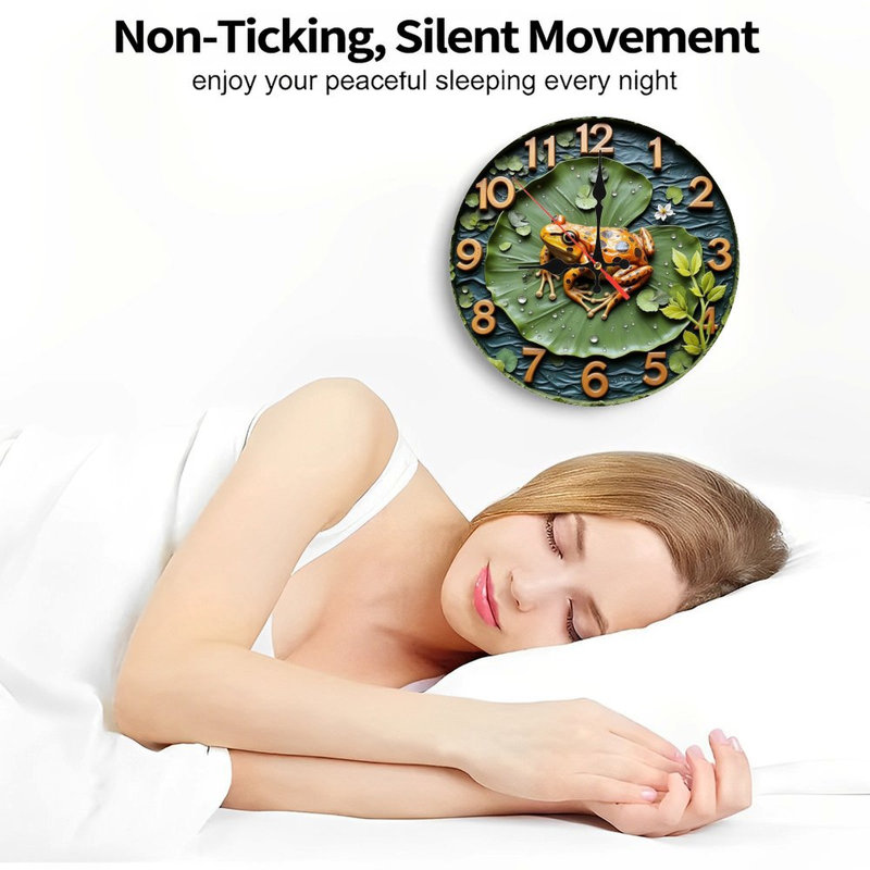 Frog Wall Clock
