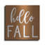 «Hello Fall II» par Lettré et doublé, art mural en métal-305183710