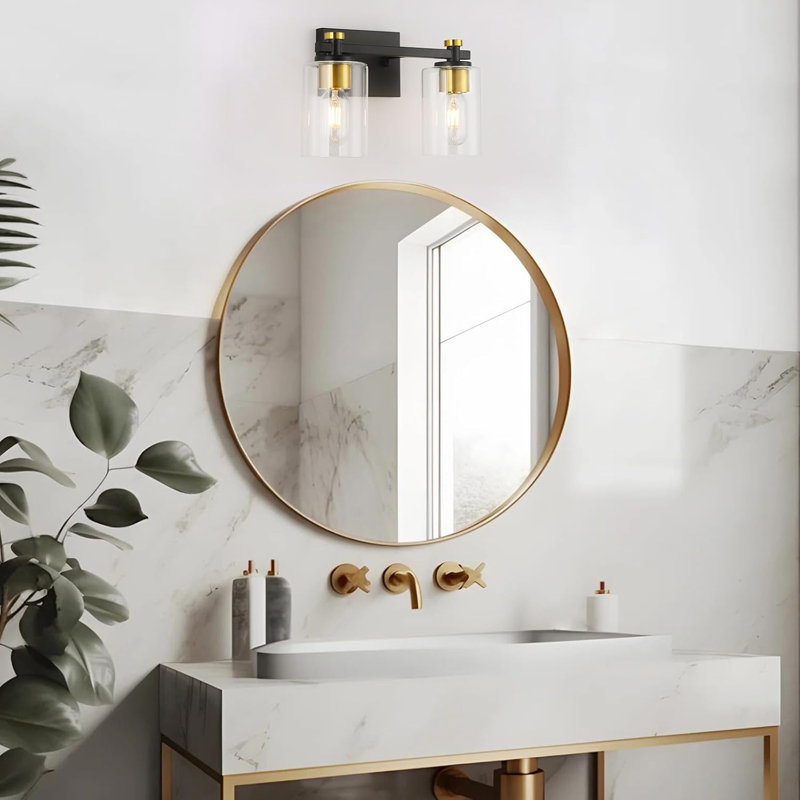Éclairage pour meuble-lavabo 2 lumières 2 lumières