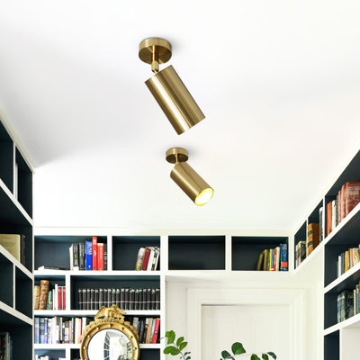 Brass Adjustable Swing Arm Track Head