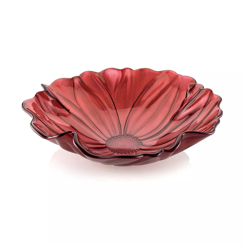 Magnolia Bowl Cm. 32, Pearly Red