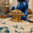 Porcelain Willow Pattern Lidded Box with Bronze Feet