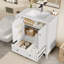 Single Bathroom Vanity with Ceramic Basin-134243251