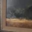 «Haze Landscape a Hand Embelished», reproduction d'art encadrée-123323748-123323750-123323751