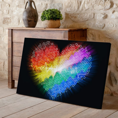 Reproduction d'art sur toile, "Abstract"