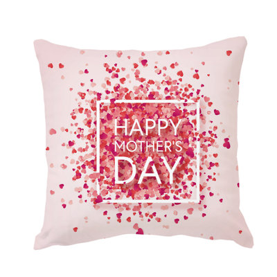 Mother's Day Pillow Case Throw Cushion Cover Home Decorative Pillow Cover