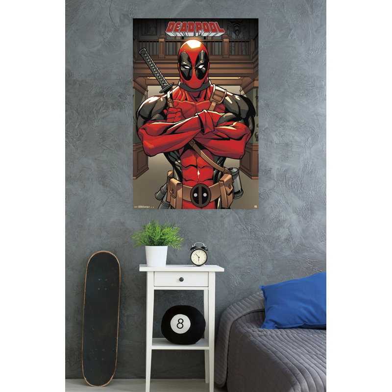 Impression sur papier deadpool-pose