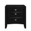 Table de chevet noire Lucille
