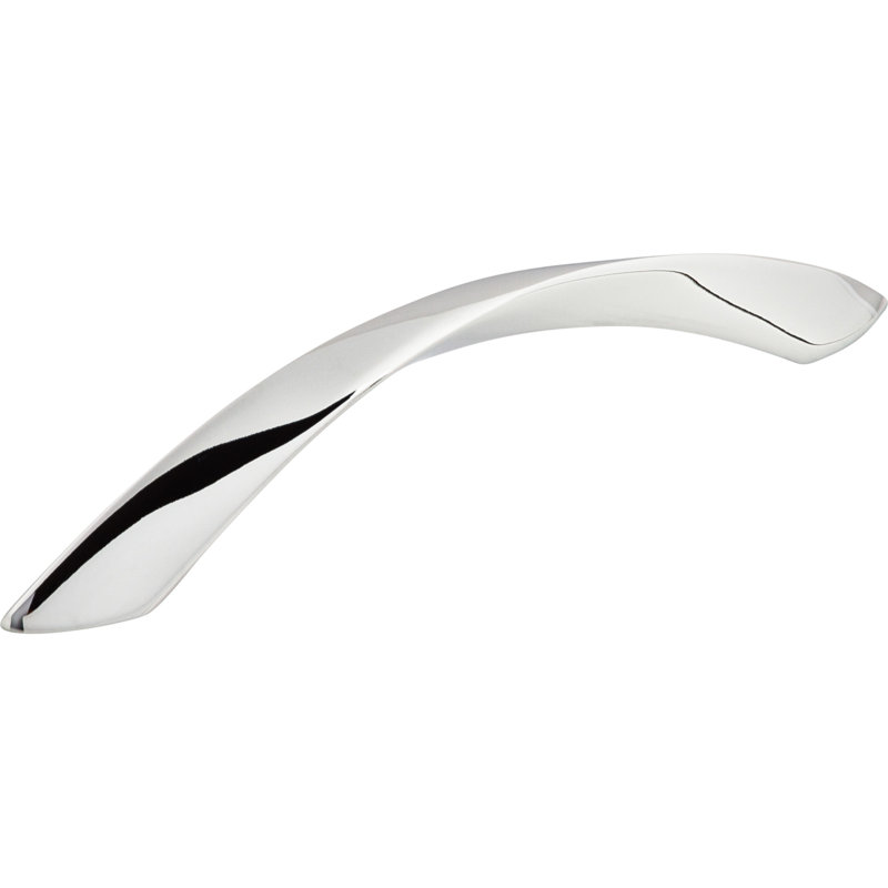 Twist 5 1/16" Center to Center Bar pull, Polished Chrome