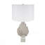 Lampe de table élégante avec abat-jour tambour et base en marbre élégante, parfaite pour ajouter une touche de luxe à n'importe quelle pièce