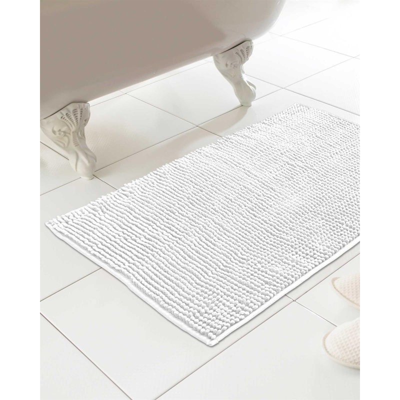 Bath Mat, White