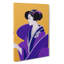 XC1022-3694X Profile Of A Geisha No.4 - Wrapped Canvas Print-117792954-117792955