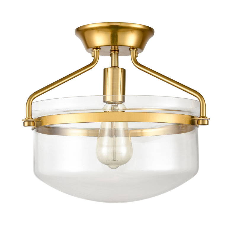 Plafonnier semi-encastré 13,4 po à 1 lumière Vandorn