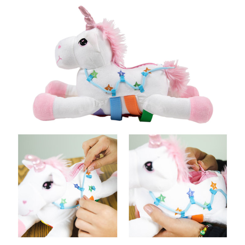Jouet d'activité sensorielle Busy Bee - licorne