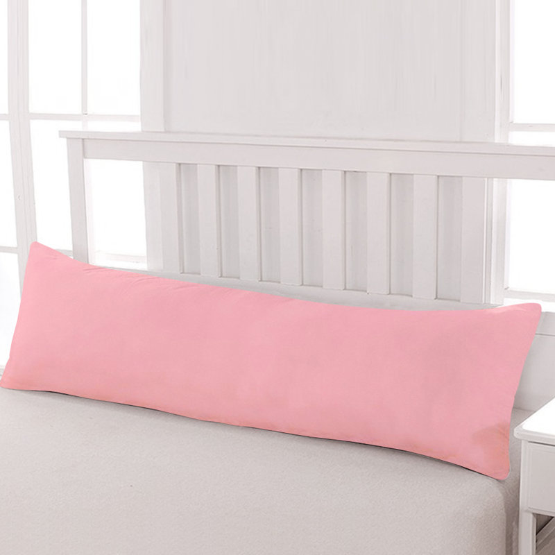 Housse de coussin pour le corps, 1800 Housse de coussin pour le corps en microfibre brossée avec fermeture à enveloppe - 20 x 54 pouces - NTBAY