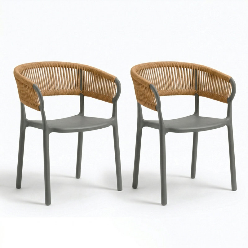 Stacking Patio Dining Armchair
