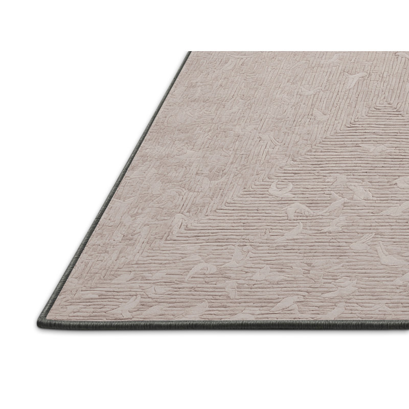 Silky Soft Plush Gray Area Rug, Rectangle 3' x 5'