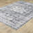 Soloman Oriental Machine Washable Non-Skid Blue/Ivory Area Rug Mat-384787599