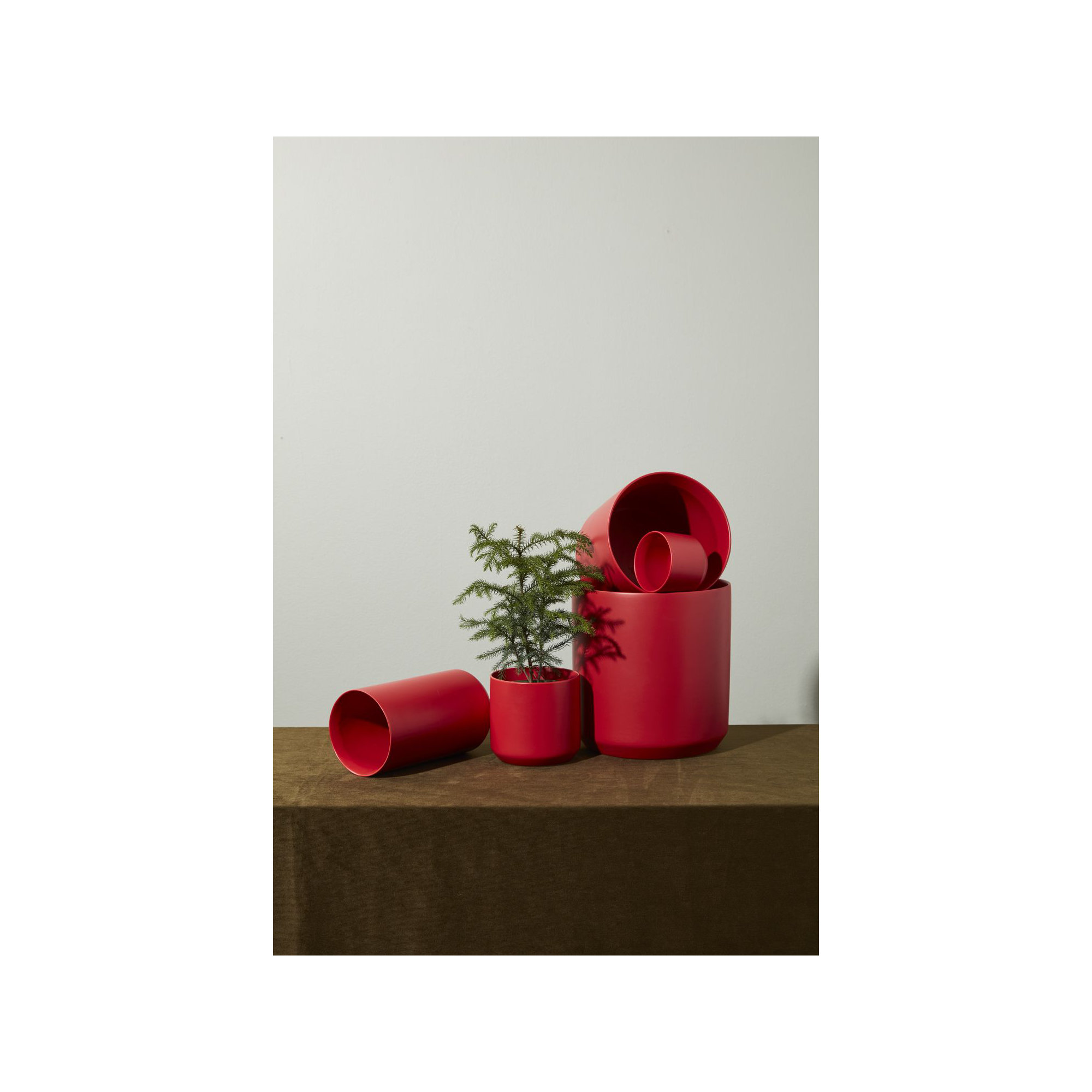 Parsons Ceramic Pot Planter, 6.75'' H x 7'' W x 7'' D