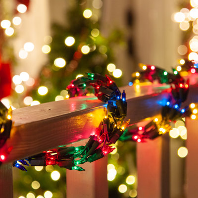 300-Light Stay-Lit Garland Glass String Lights