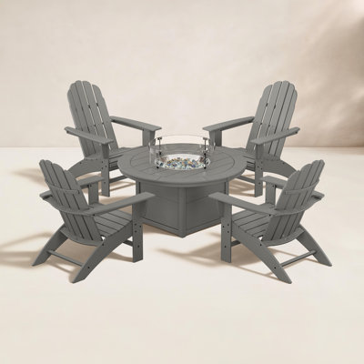 POLYWOOD® Vineyard 4-Person Patio Seating Group