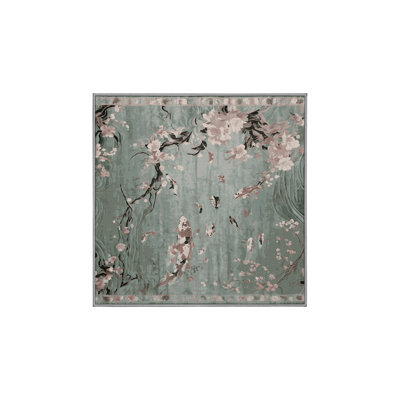 Machine Washable Brown Area Rug