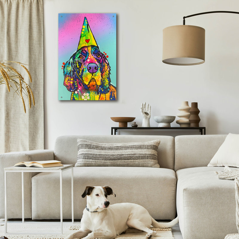 " Its My Party " by Dean Russo, 36" H x 24" W x 0.2" D