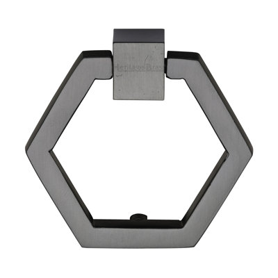 Heritage Brass Heritage Cabinet Drop Pull Hexagon Design