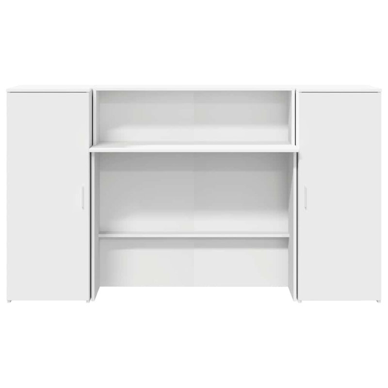 Baki Standing Desk, White, 103.5cm H x 180cm W x 50cm D