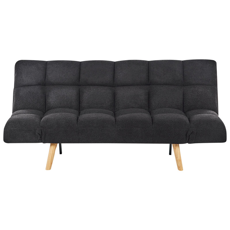 Sofa Bed INGARO Boucle, Black