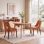 Chaise de salle à manger rembourrée Arlene-89188291