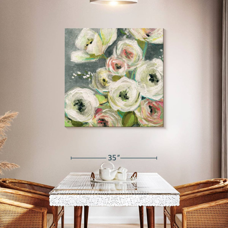Harnek Summer Ranunculus, 39'' H x 39'' W