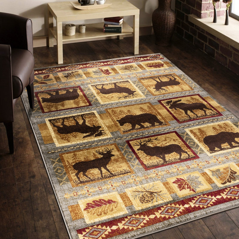 Tapis en polypropylène Nature's Nest, 2 pi 7 po X 3 po, bleu, teinté, pour les foyers avec animaux de compagnie,