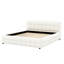 Lit plateforme tapissier avec tête et pied de lit épais, structure de lit tapissier avec motif-53606650-53606653